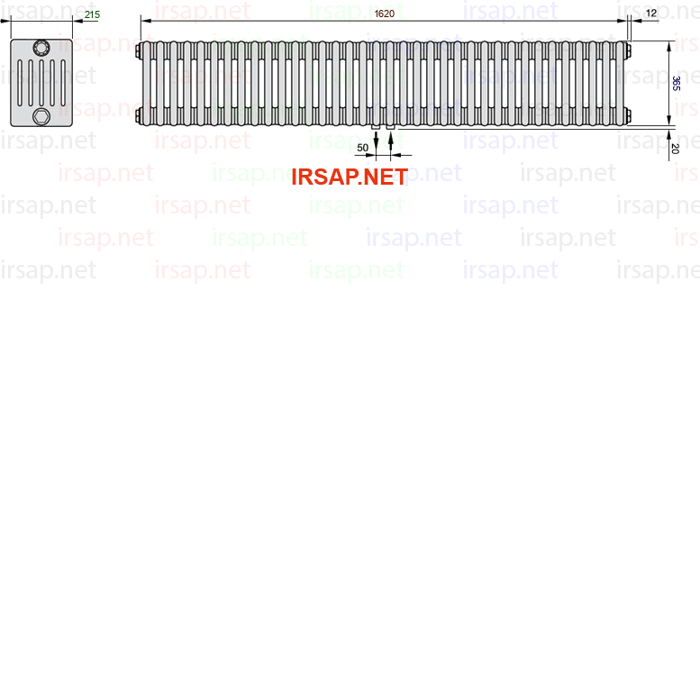 Радиатор IRSAP Tesi 60365/36 T50 CL 01